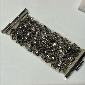 WTB Juicy Couture Silver Beaded Bracelet